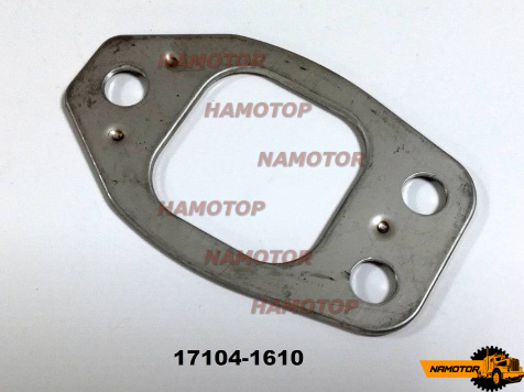 Прокладка выпускного коллектора HINO J08E, J08C	 (ко-кт 6шт) 17104-1610, S1710-41610 Тайвань